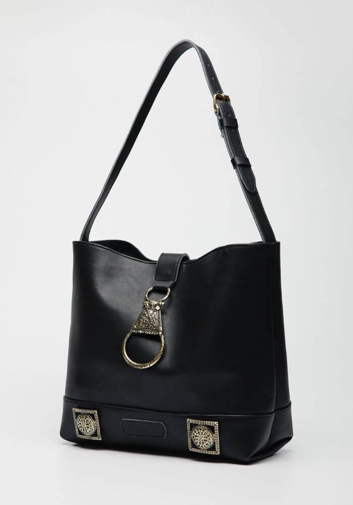Τσάντα Ώμου Γυναικεία Δέρμα Quinn-Snob Boutique