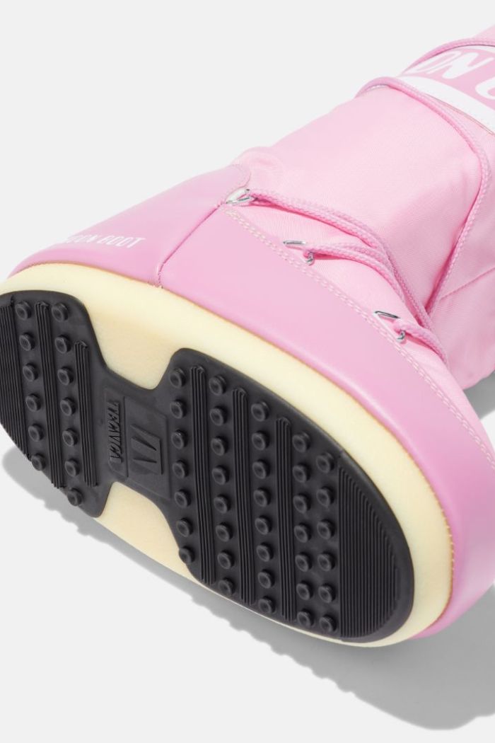 Μποτάκι Ψηλό Nylon Moon Boot Pink-Snob Boutique