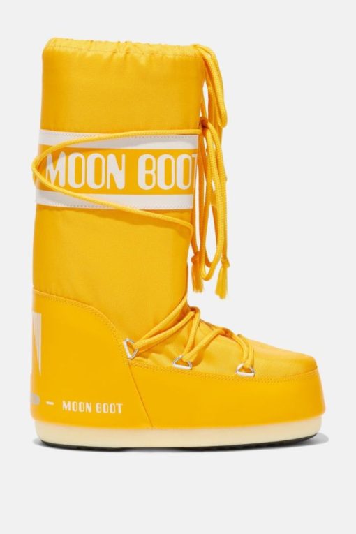 Μποτάκι Ψηλό Nylon Moon Boot Yellow-Snob Boutique