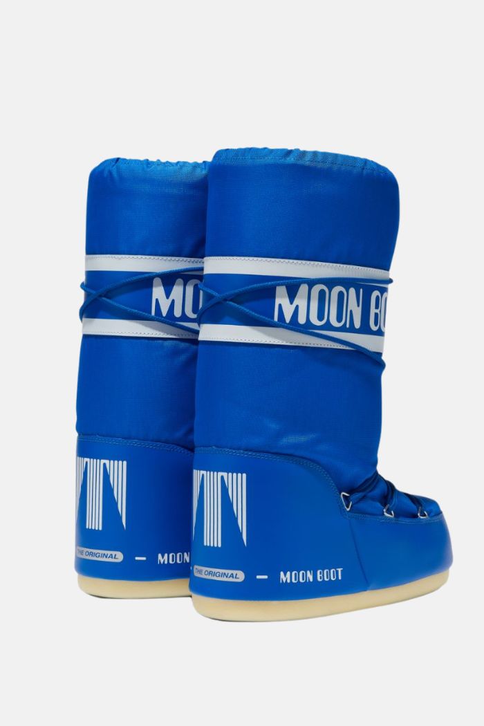 Μποτάκι Ψηλό Nylon Moon Boot Electric-Blue-Snob Boutique