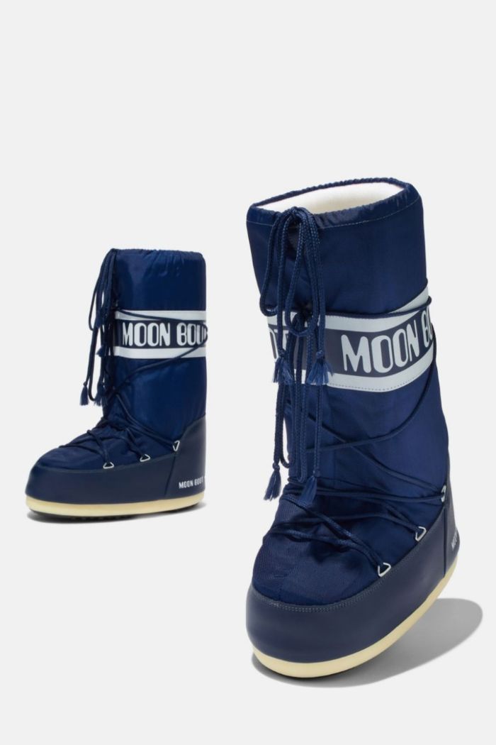 Μποτάκι Ψηλό Nylon Moon Boot Blue-Snob Boutique