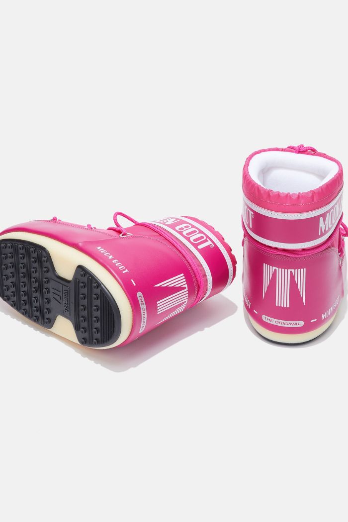 Μποτάκι Χαμηλό Nylon Moon Boot Hot-pink-Snob Boutique