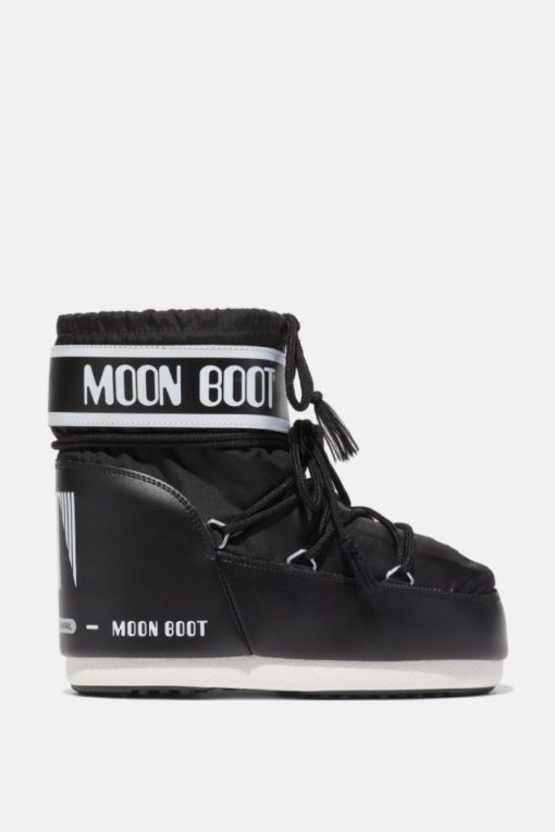 Μποτάκι Χαμηλό Nylon Moon Boot Black-Snob Boutique